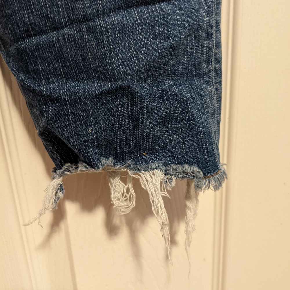 TORRID Boyfriend Straight Leg Stretch Jeans, Distressed - Picture 14 of 16